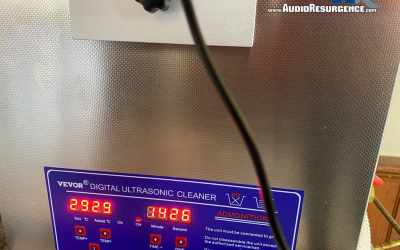 Ultrasonic Record Cleaning